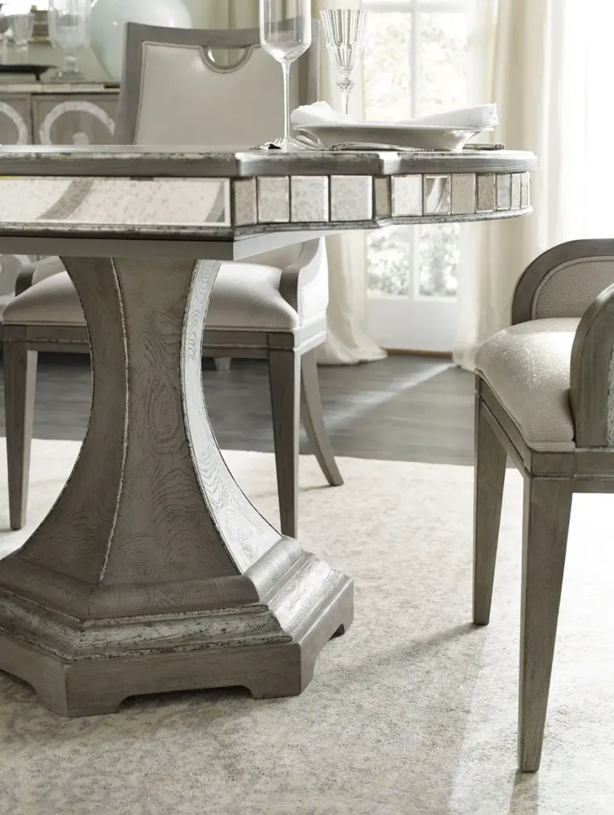 Sanctuary Rectangle Dining Table Base