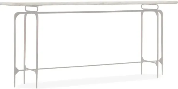 Skinny Metal Console Top