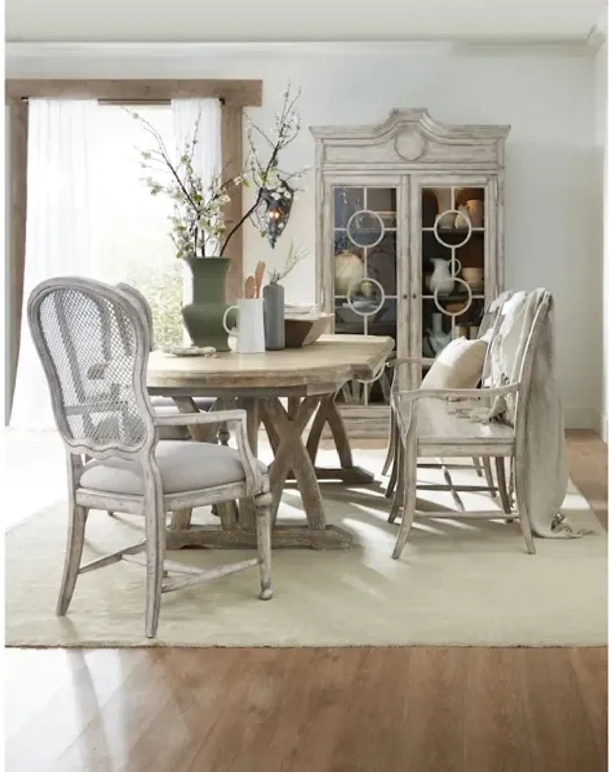 Boheme Colibri 88in Trestle Dining Table Base