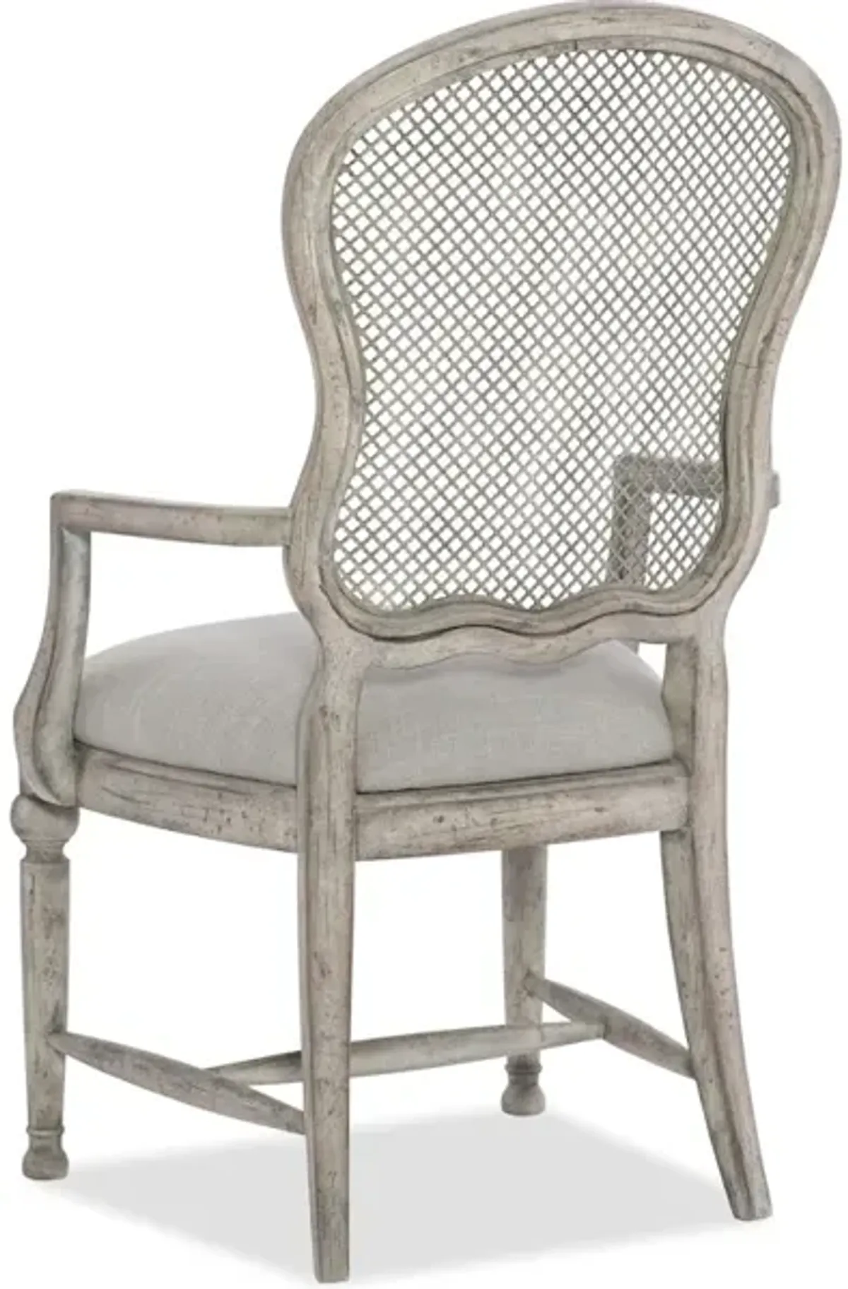 Boheme Gaston Metal Back Arm Chair - 2 per carton/price ea