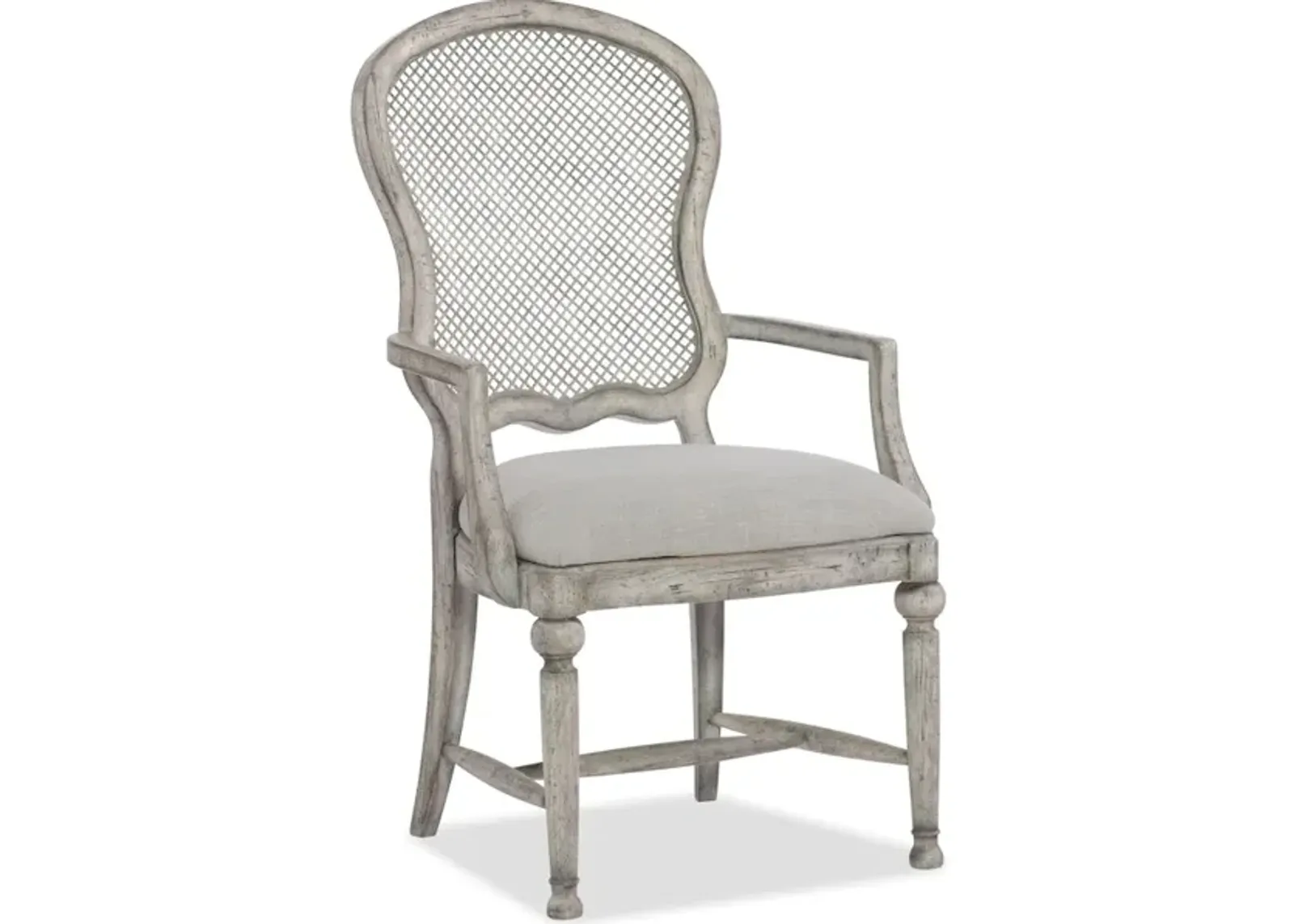 Boheme Gaston Metal Back Arm Chair - 2 per carton/price ea