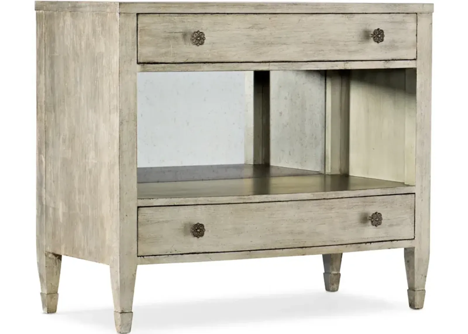 Sanctuary Gemme Two Drawer Nightstand