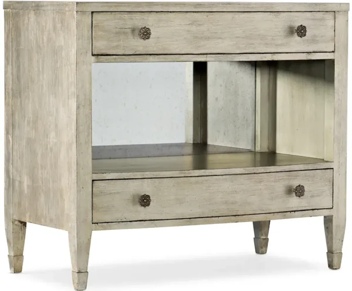 Sanctuary Gemme Two Drawer Nightstand