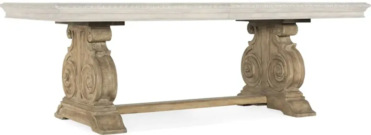 Castella Rectangle Dining Table Base (C)