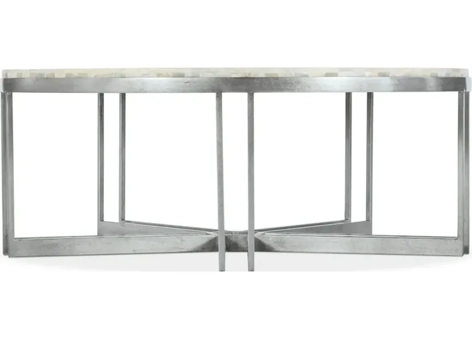 Melange Marin Round Cocktail Table