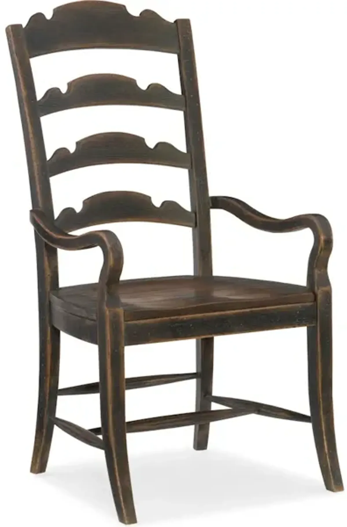 Hill Country Twin Sisters Ladderback Arm Chair - 2 per carton/price ea