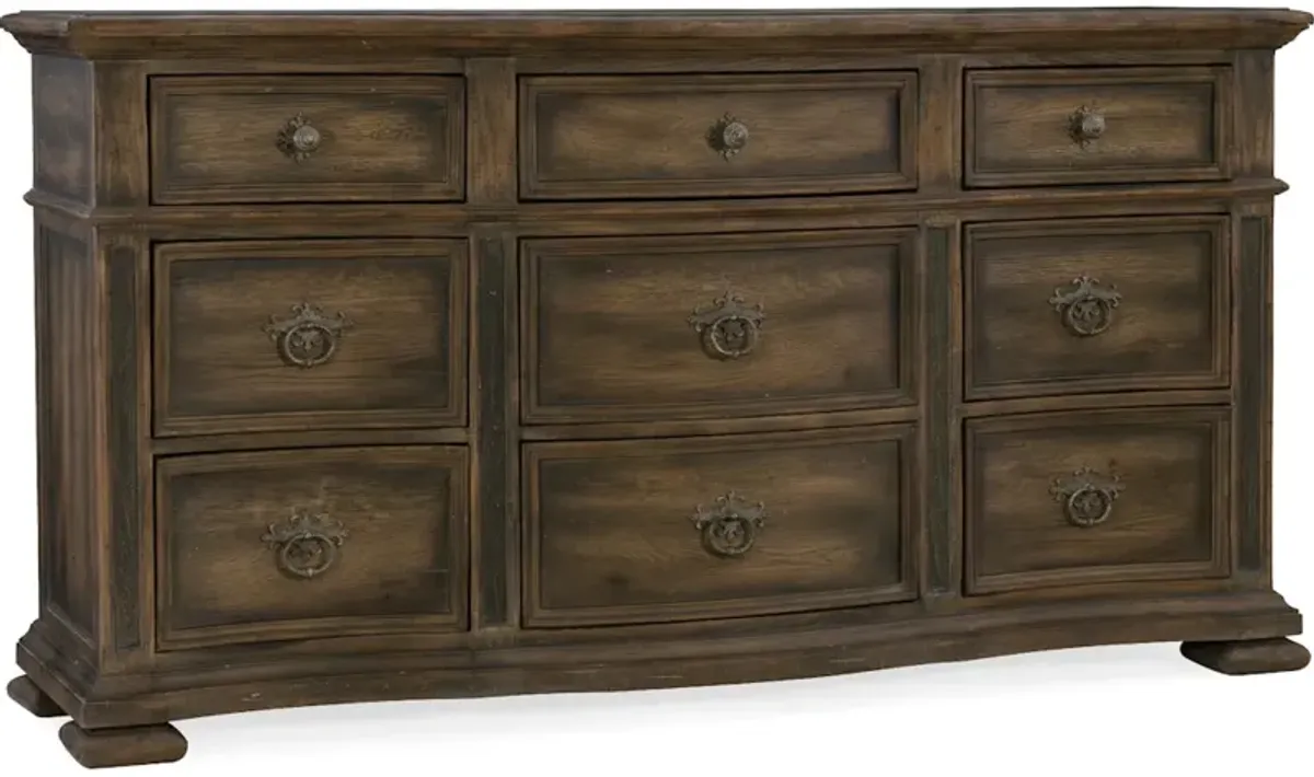 Williamson Nine-Drawer Dresser