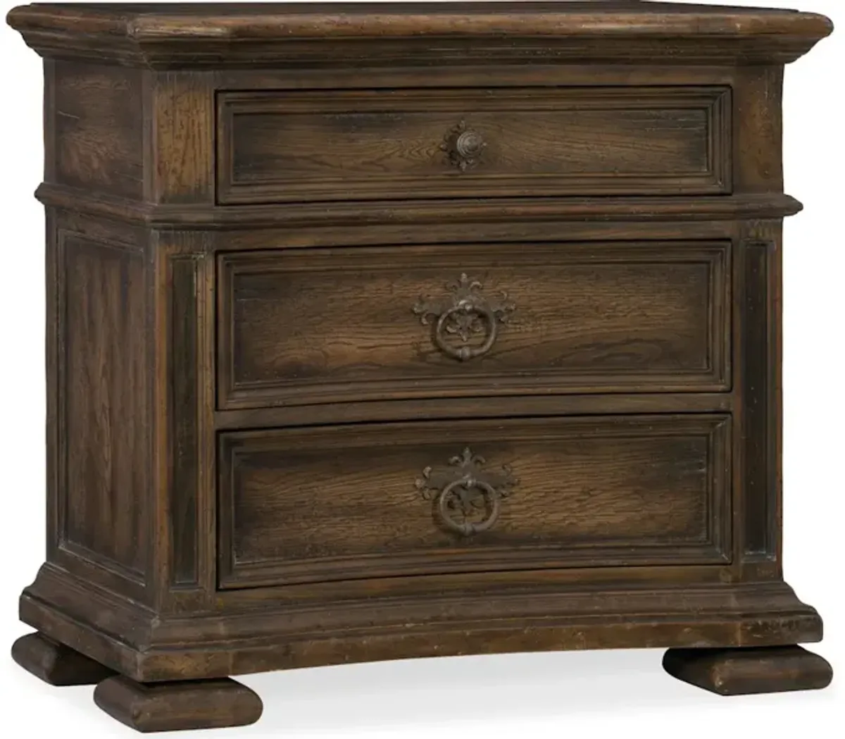 Elmendorf Three-Drawer Nightstand