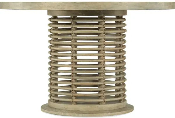 Surfrider 48in Rattan Round Dining Table