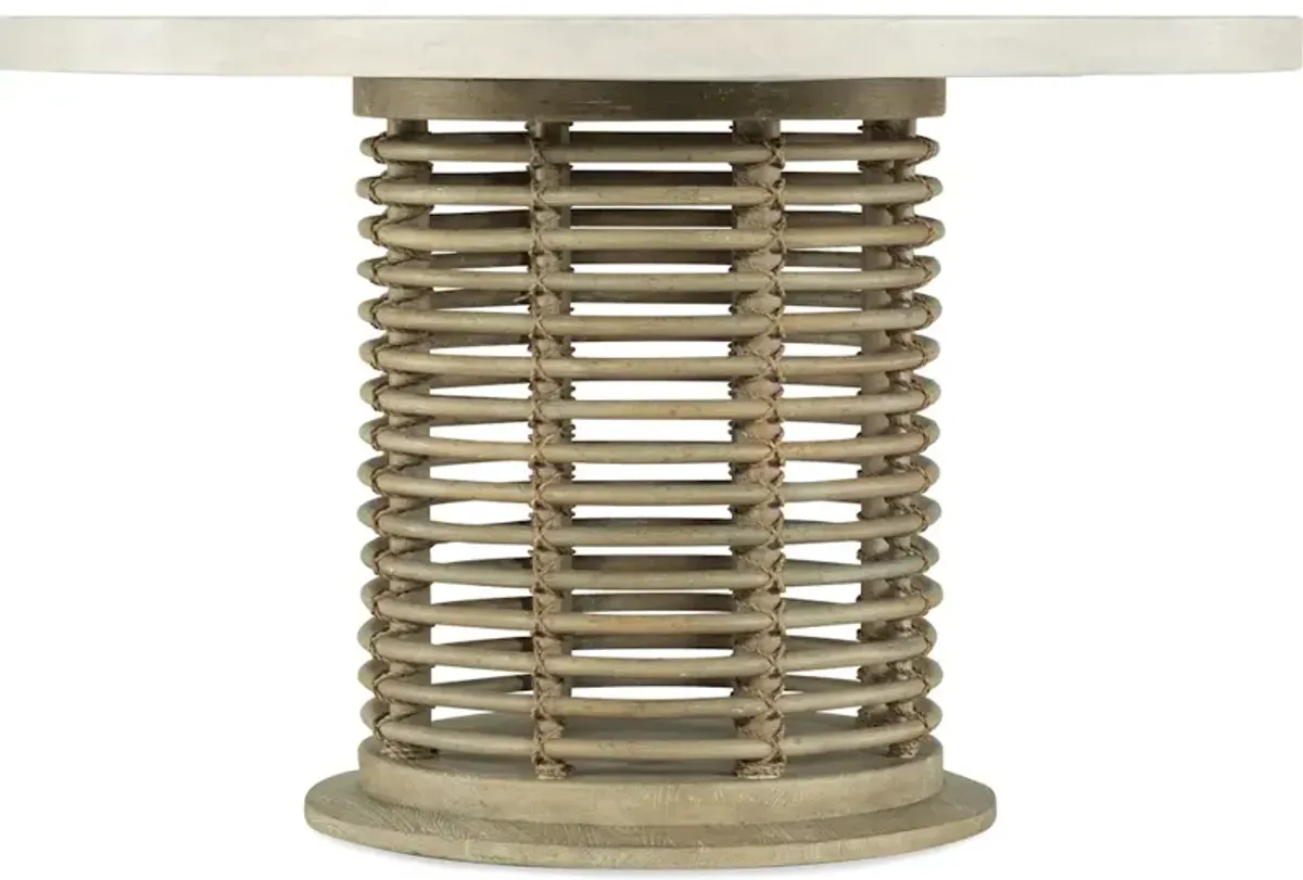 Surfrider Rattan Round Dining Table Base