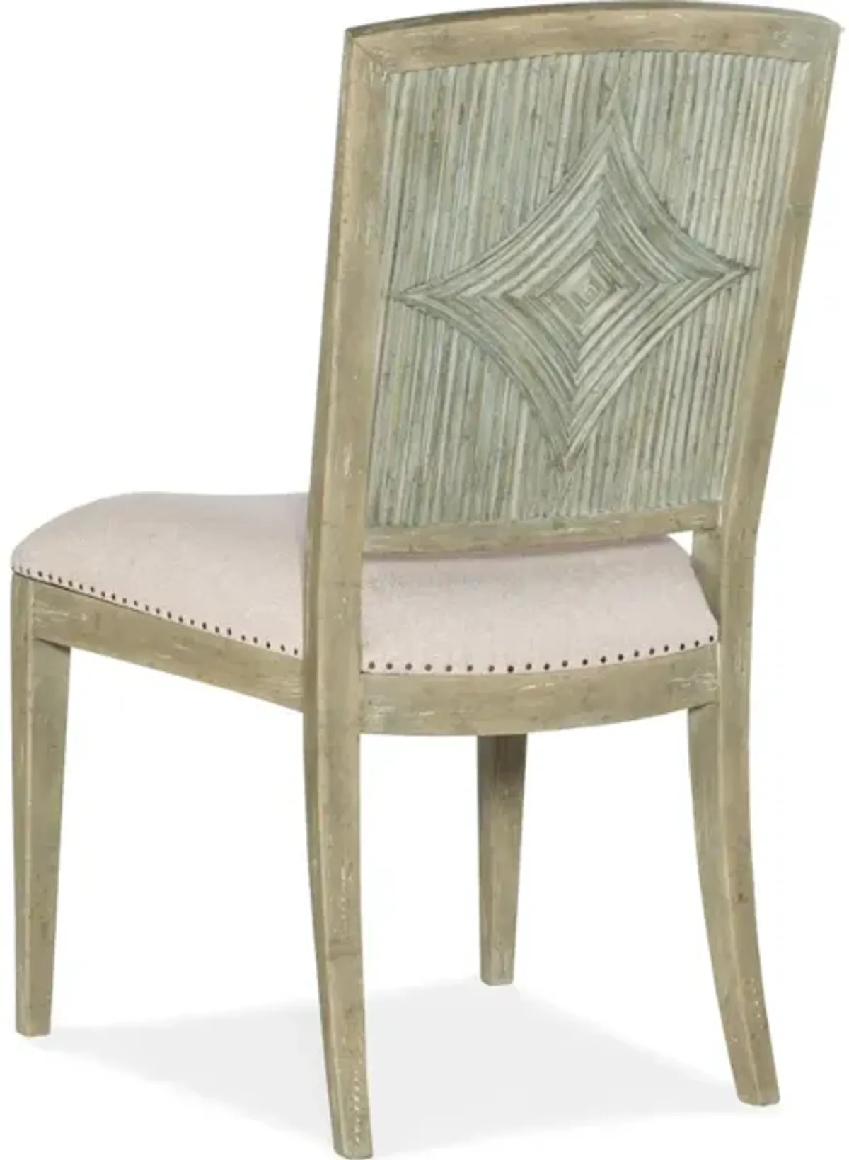 Surfrider Carved Back Side Chair-2 per ctn/price ea