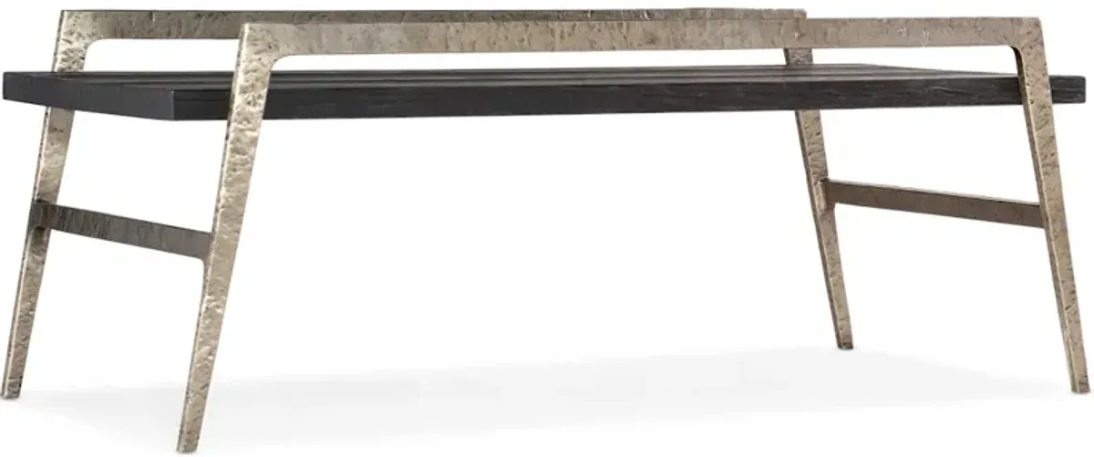 Chapman Shou Sugi Ban Rectangle Cocktail Table