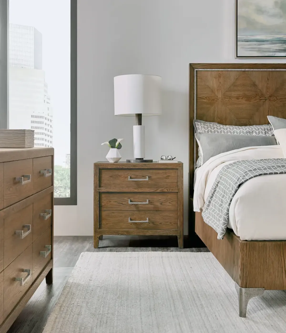 Chapman Three-Drawer Nightstand