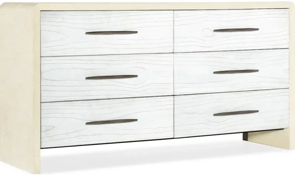 Cascade Six-Drawer Dresser