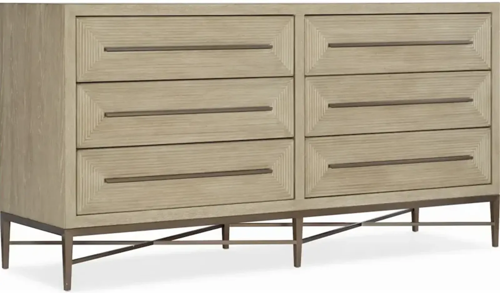 Cascade Six-Drawer Dresser