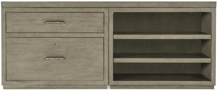 Linville Falls Credenza - 72in Top-Lateral File and Open