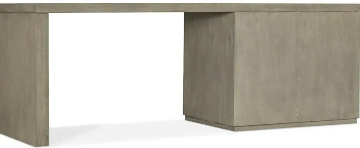 Linville Falls Desk - 84in Top-Lateral File and Leg