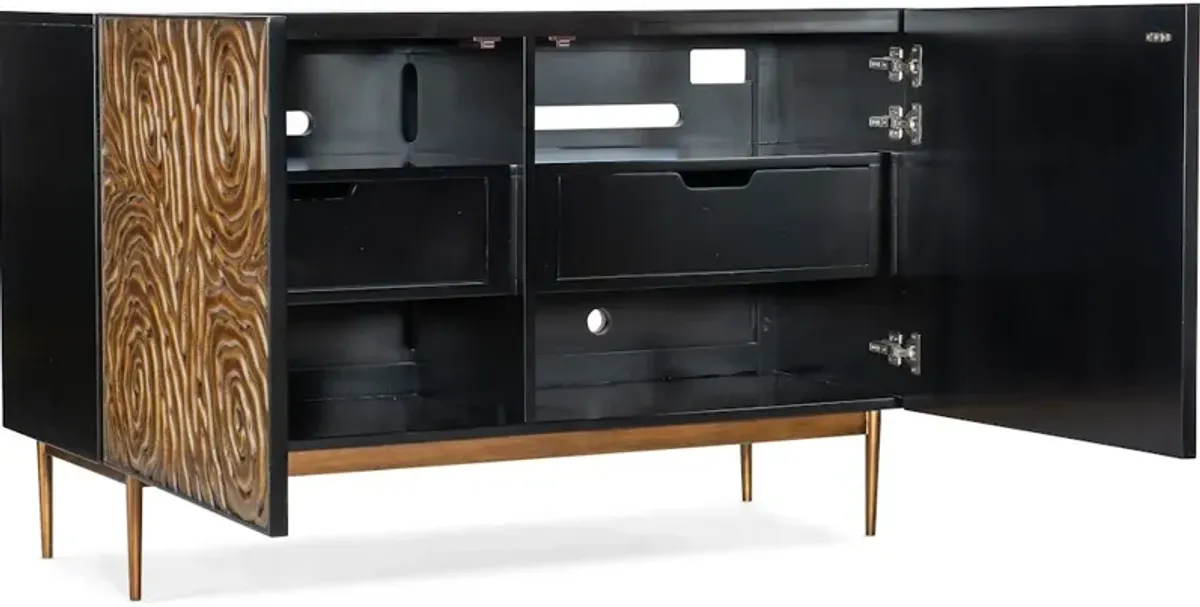 Melange Fingerprints Two Door Credenza