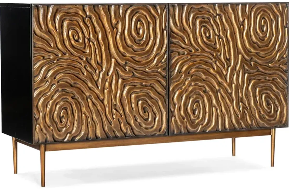 Melange Fingerprints Two Door Credenza