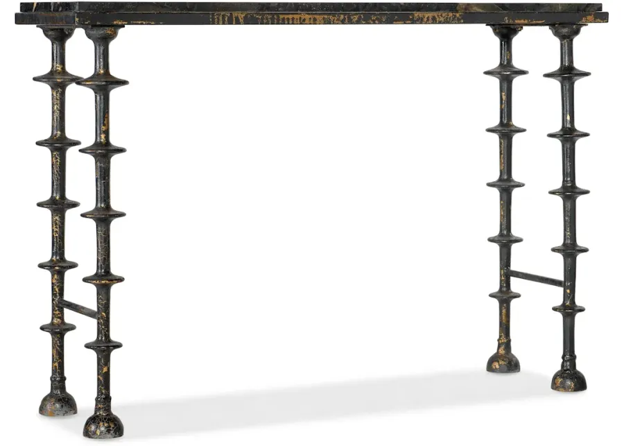 Melange Darcie Stone Top Hall Console