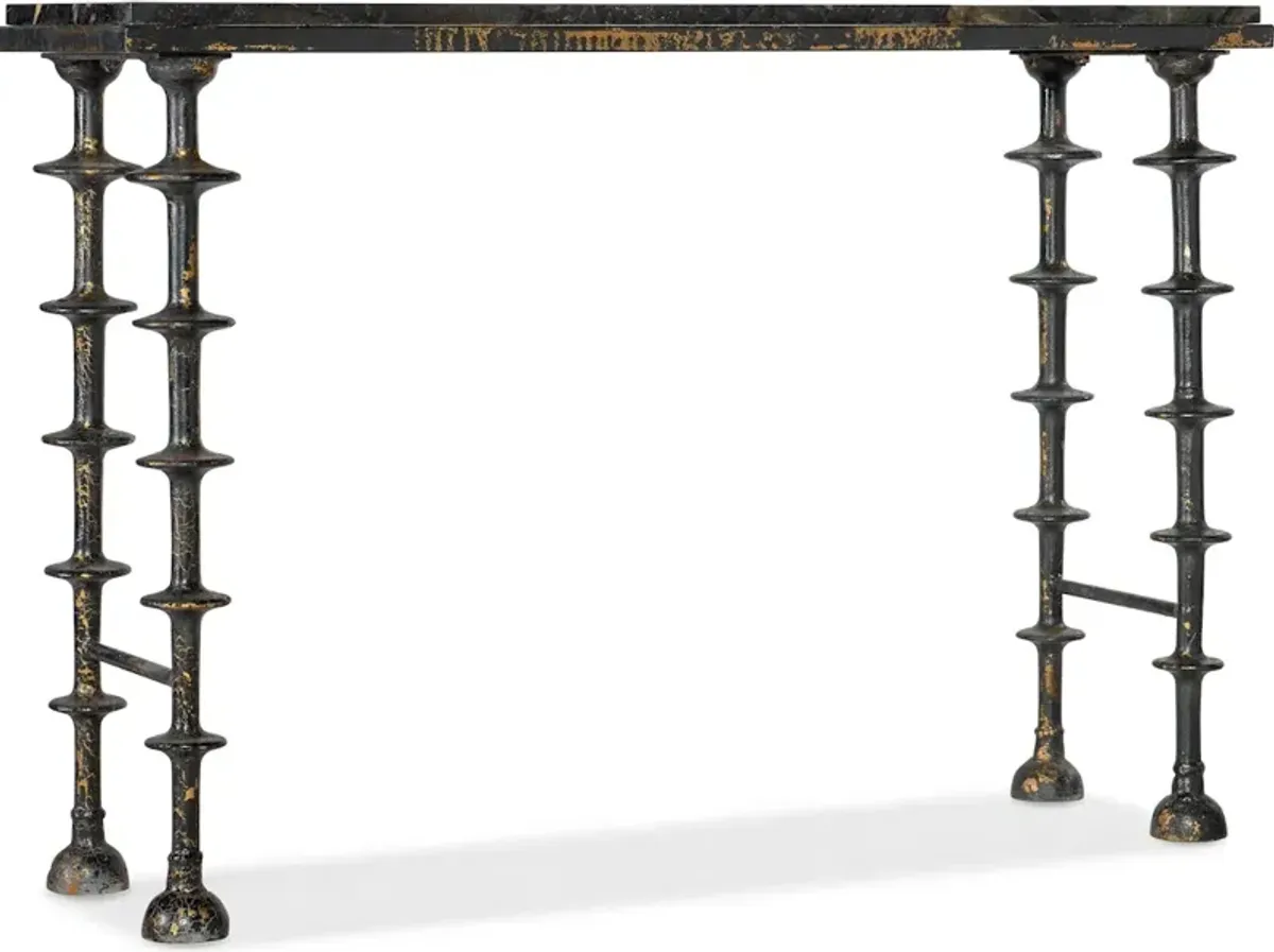 Melange Darcie Stone Top Hall Console