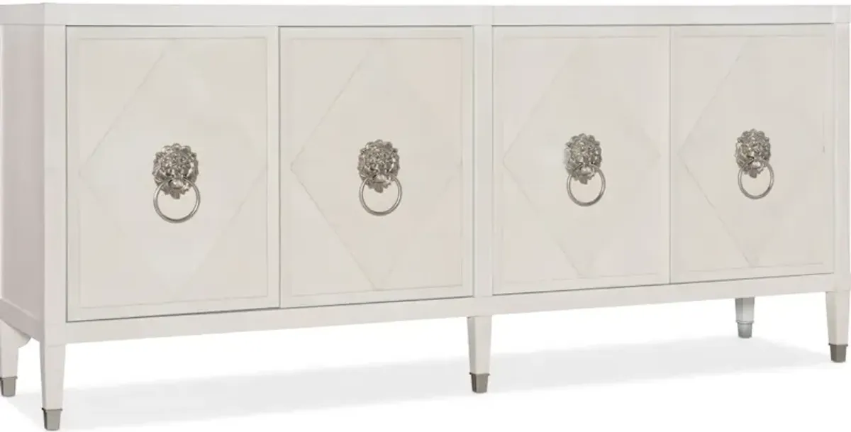 Melange Leo Four Door Credenza