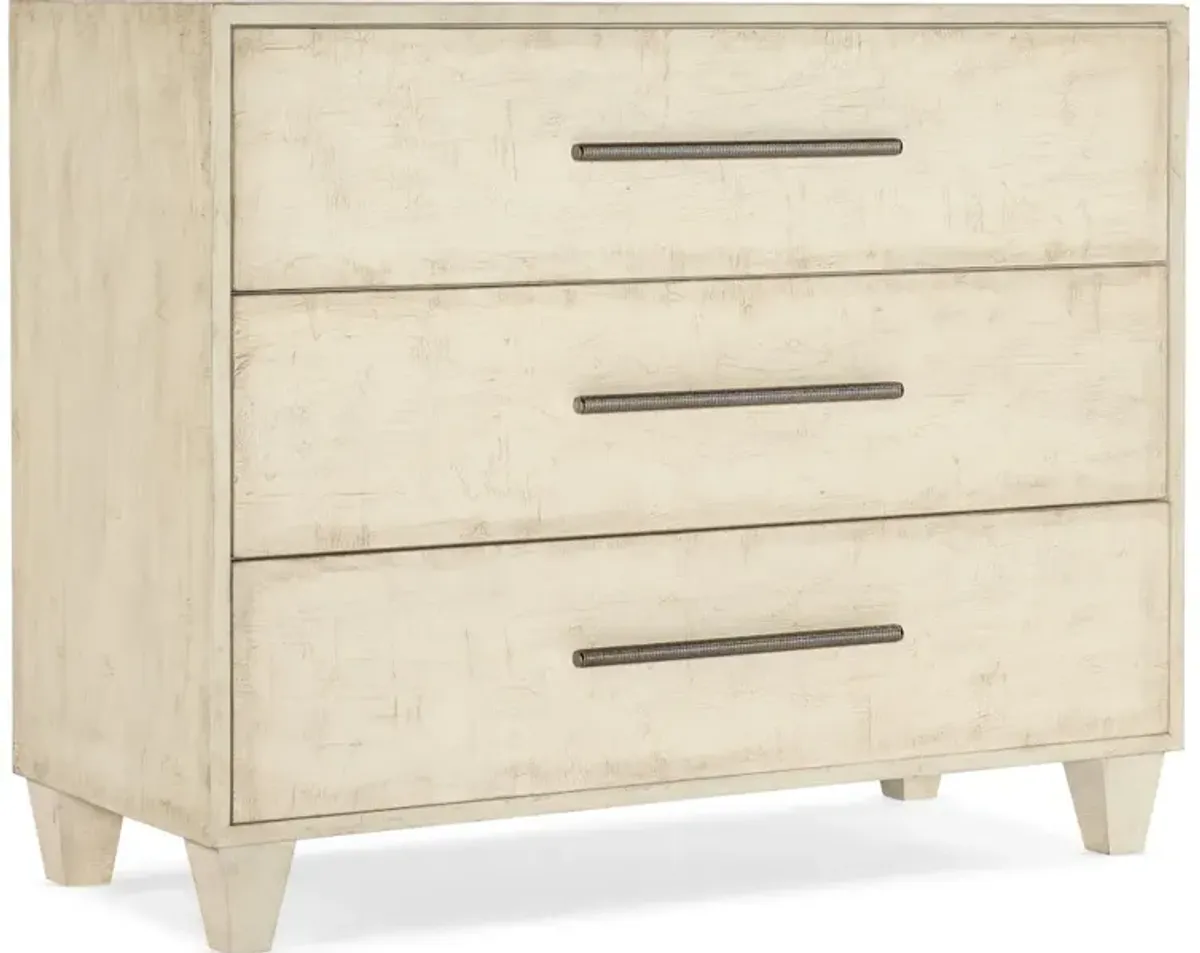 Melange Saffron Three Drawer Chest