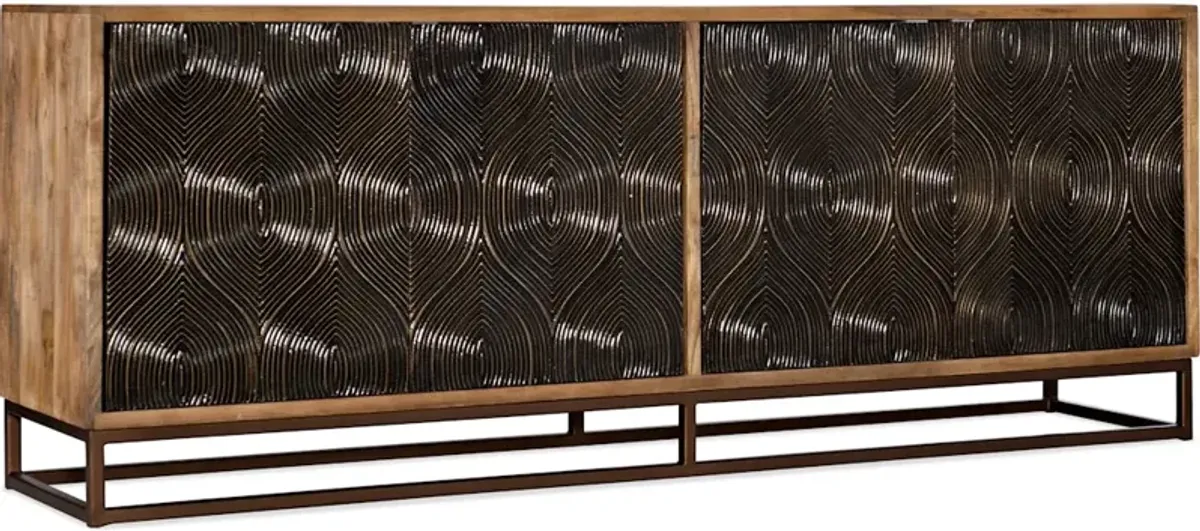 Swirl Door Entertainment Console