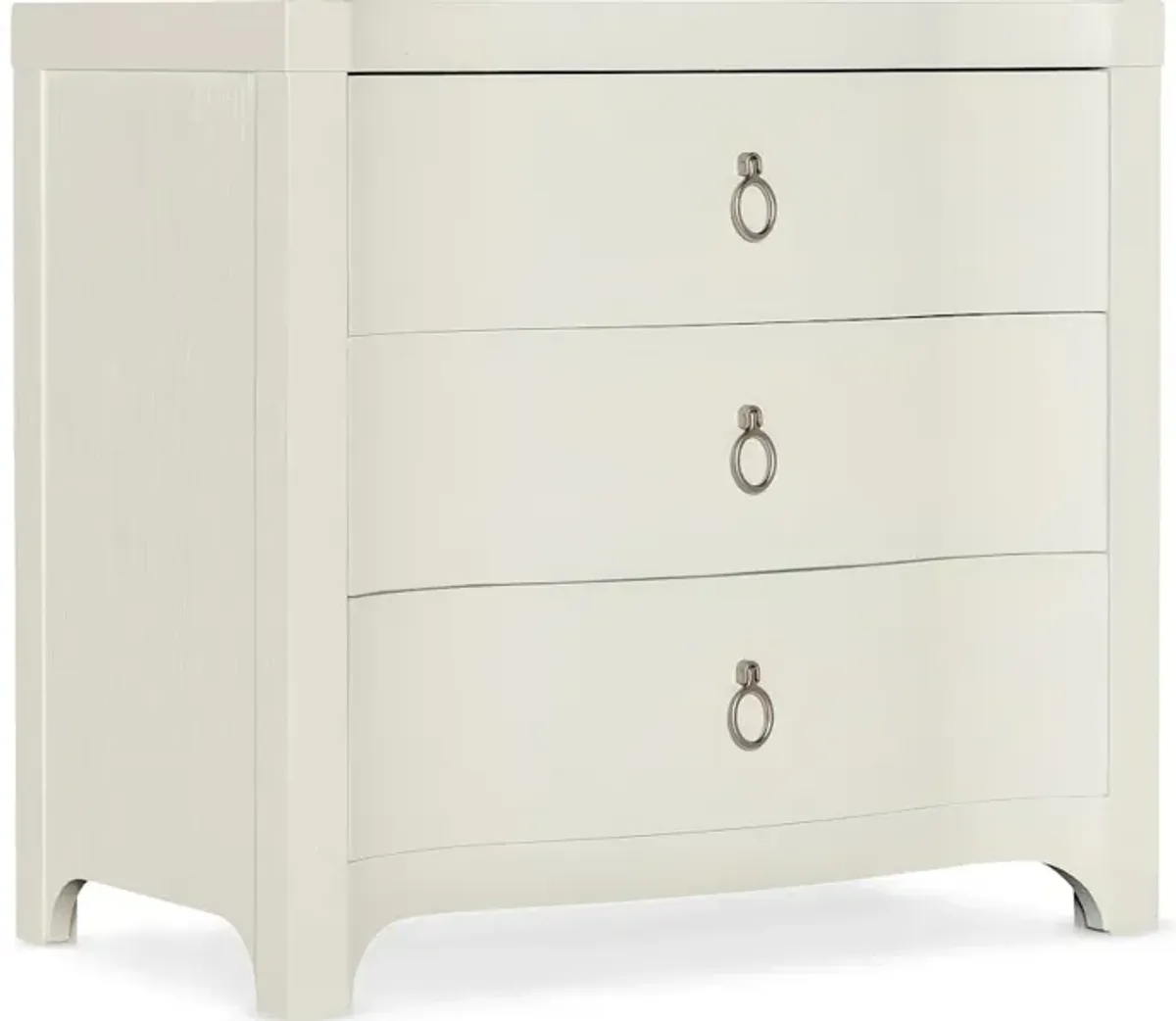 Serenity Antigua Three Drawer Nightstand