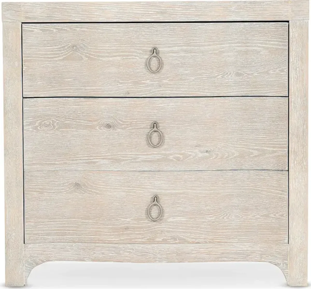 Serenity Antigua Three Drawer Nightstand