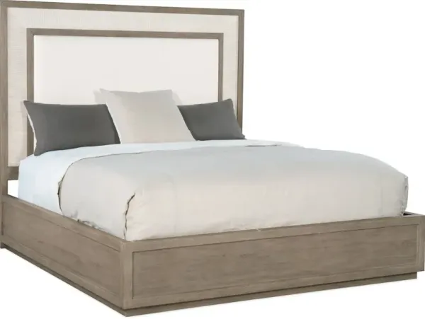 Serenity Rookery Cal King Upholstered Panel Bed