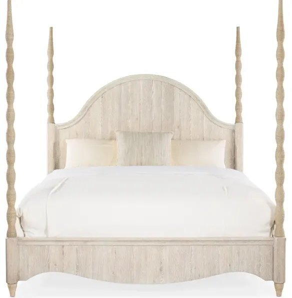 Serenity Jetty Cal King Poster Bed