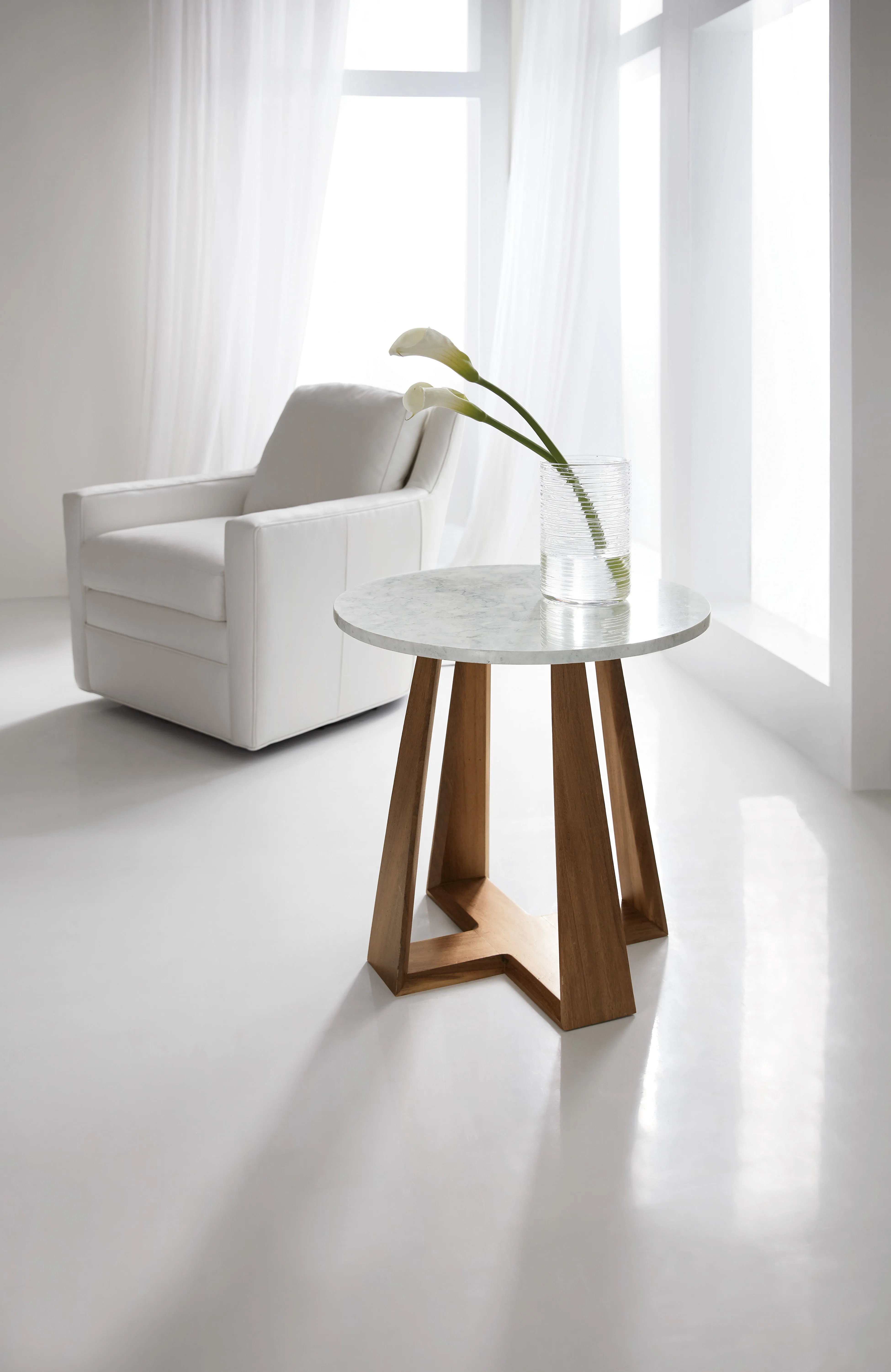 Melange Luca End Table