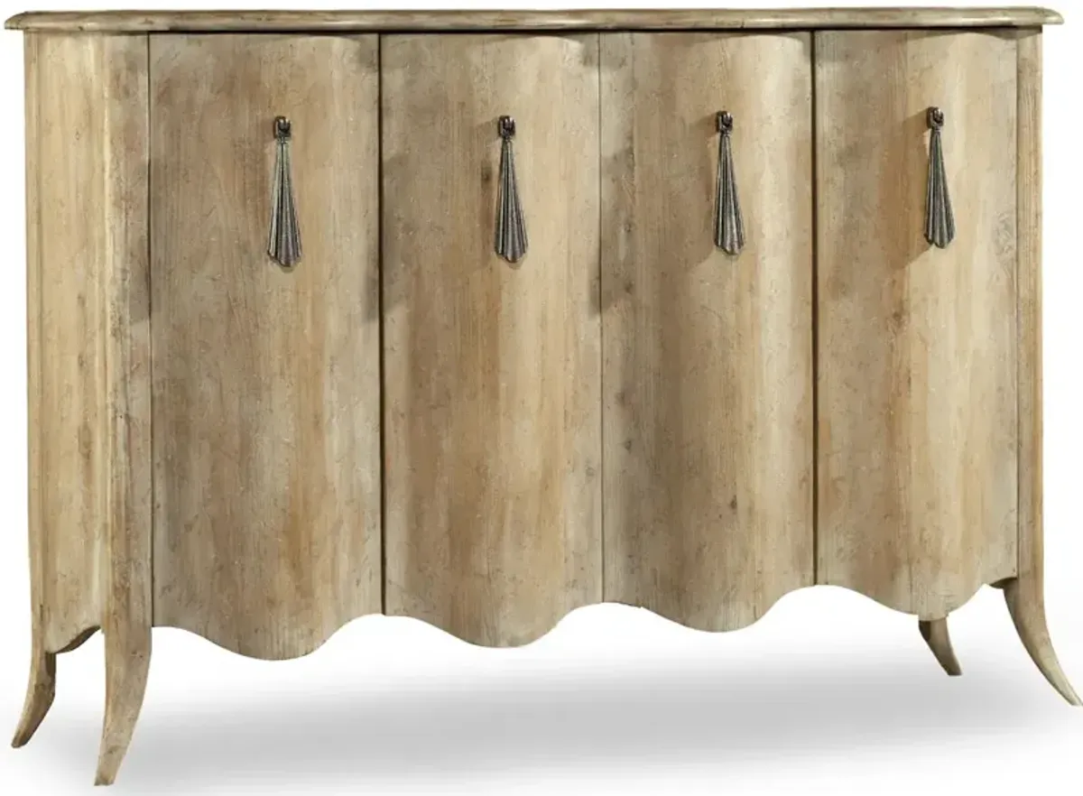 Melange Draped Credenza