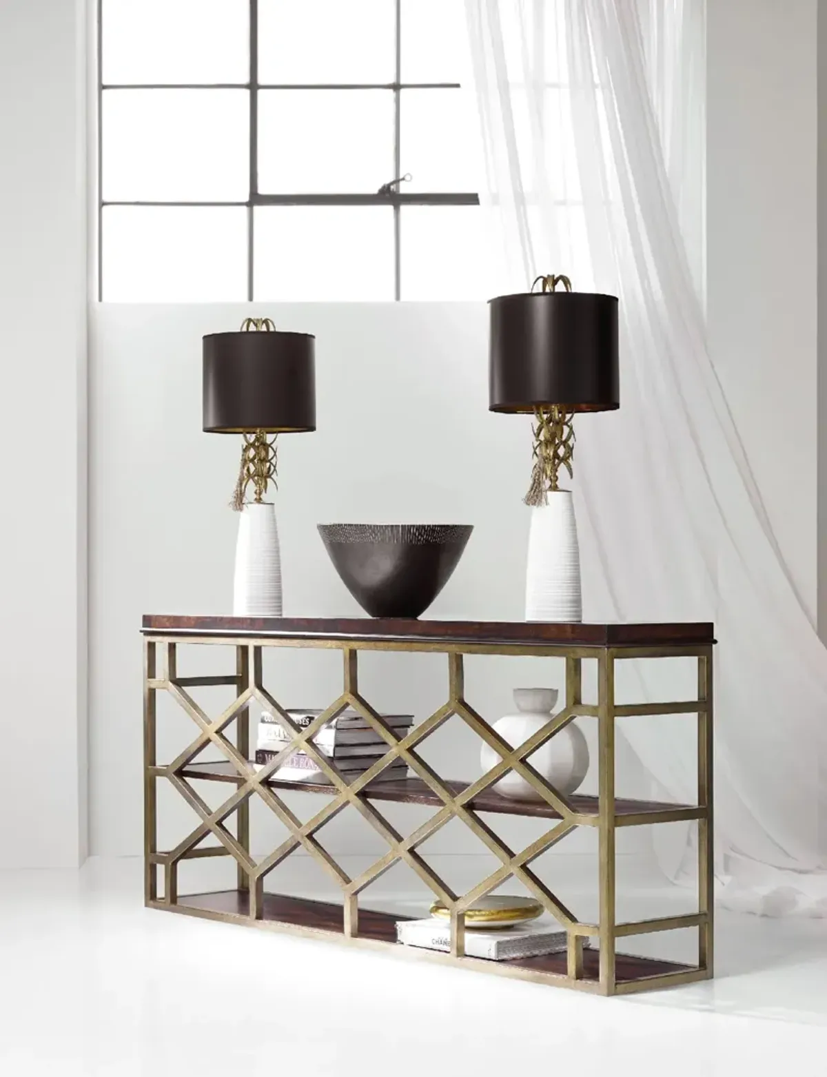 Melange Giles Console Table