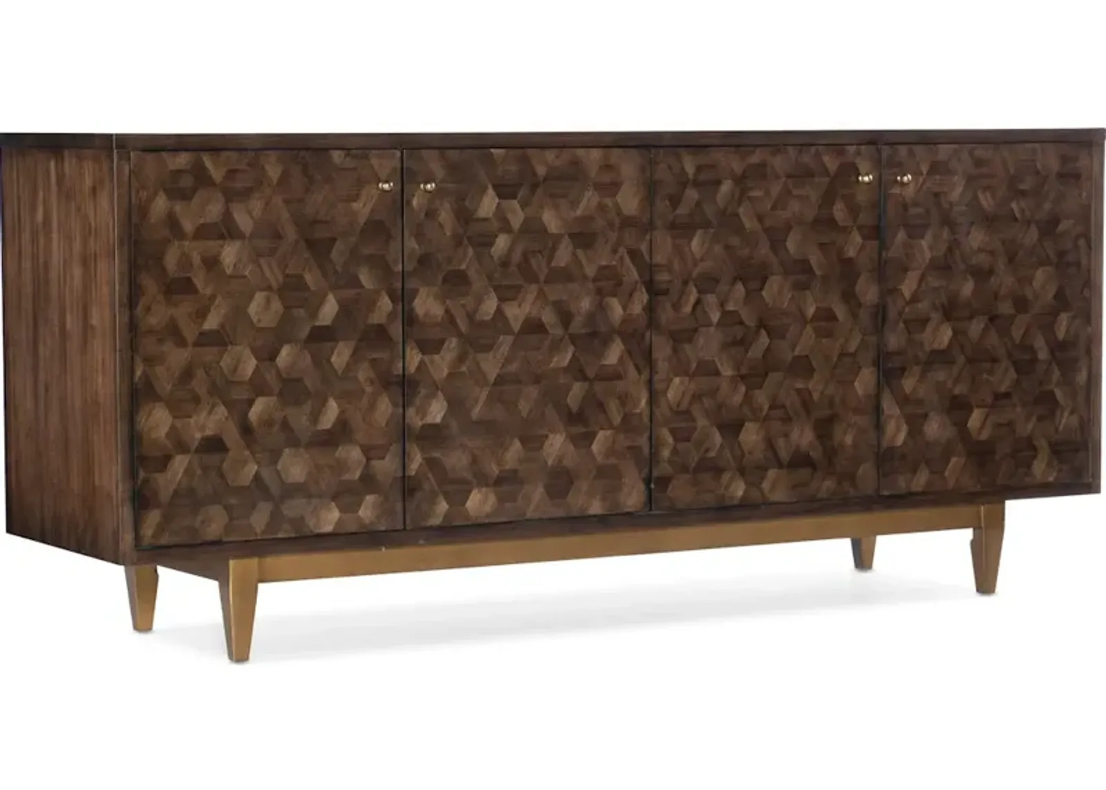 Melange Alpine Four-Door Credenza