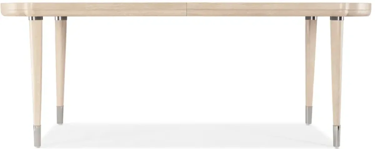 Nouveau Chic Rectangle Dining Table w/1-22in Leaf