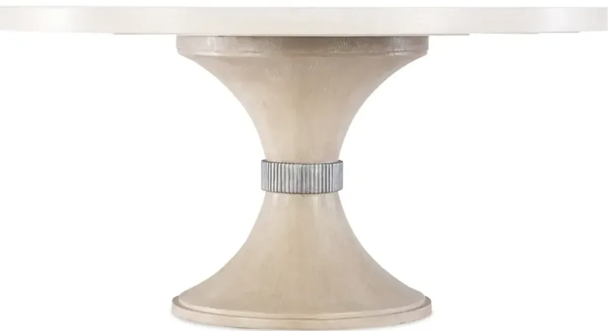 Nouveau Chic Round Pedestal Table Base