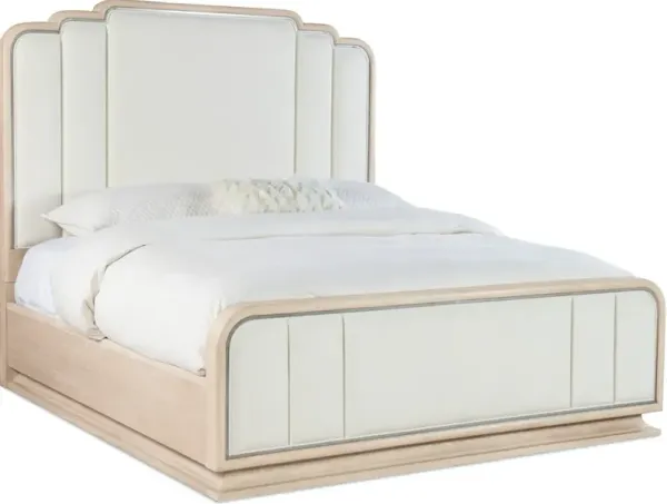 Nouveau Chic Cal King Upholstered Bed