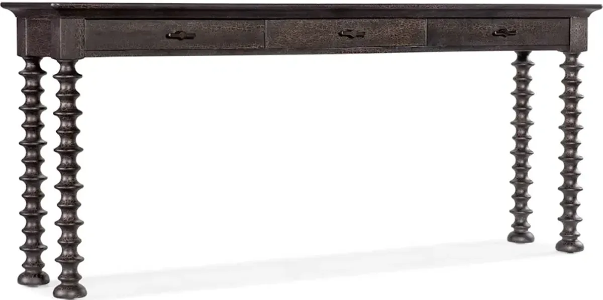 Big Sky Turned Leg Sofa Table