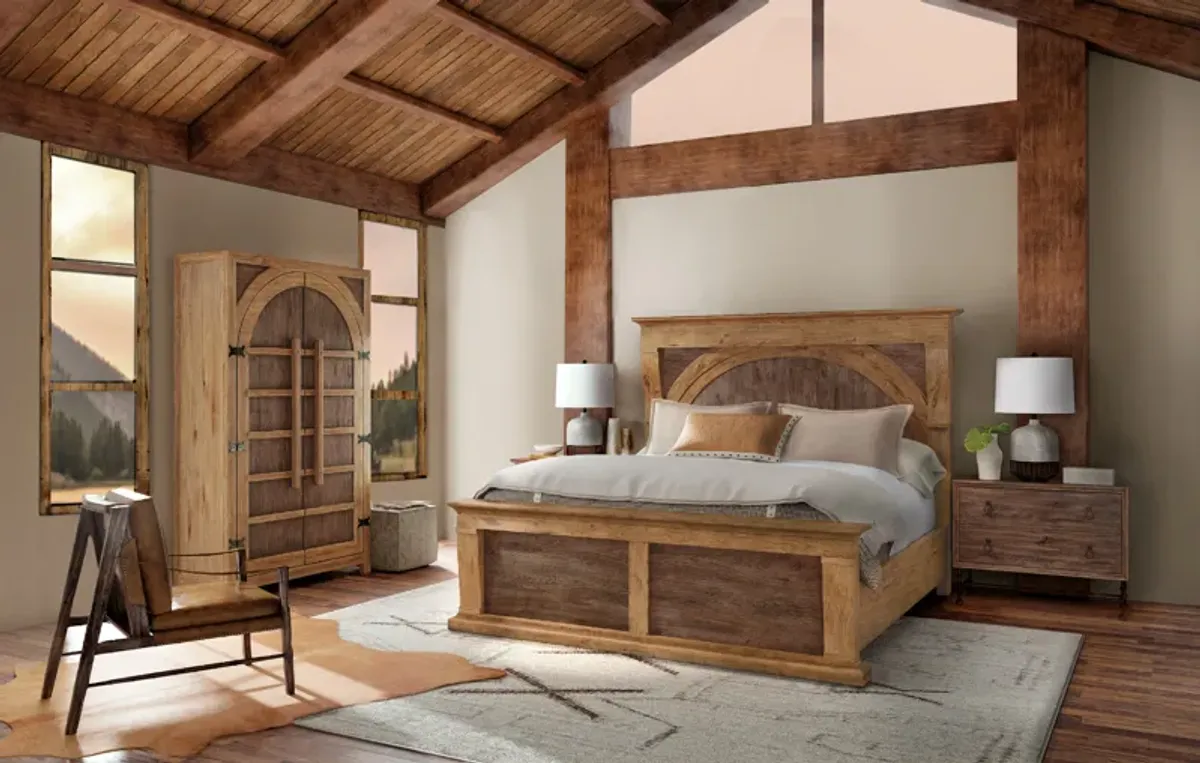 Big Sky Cal King Corbel Bed