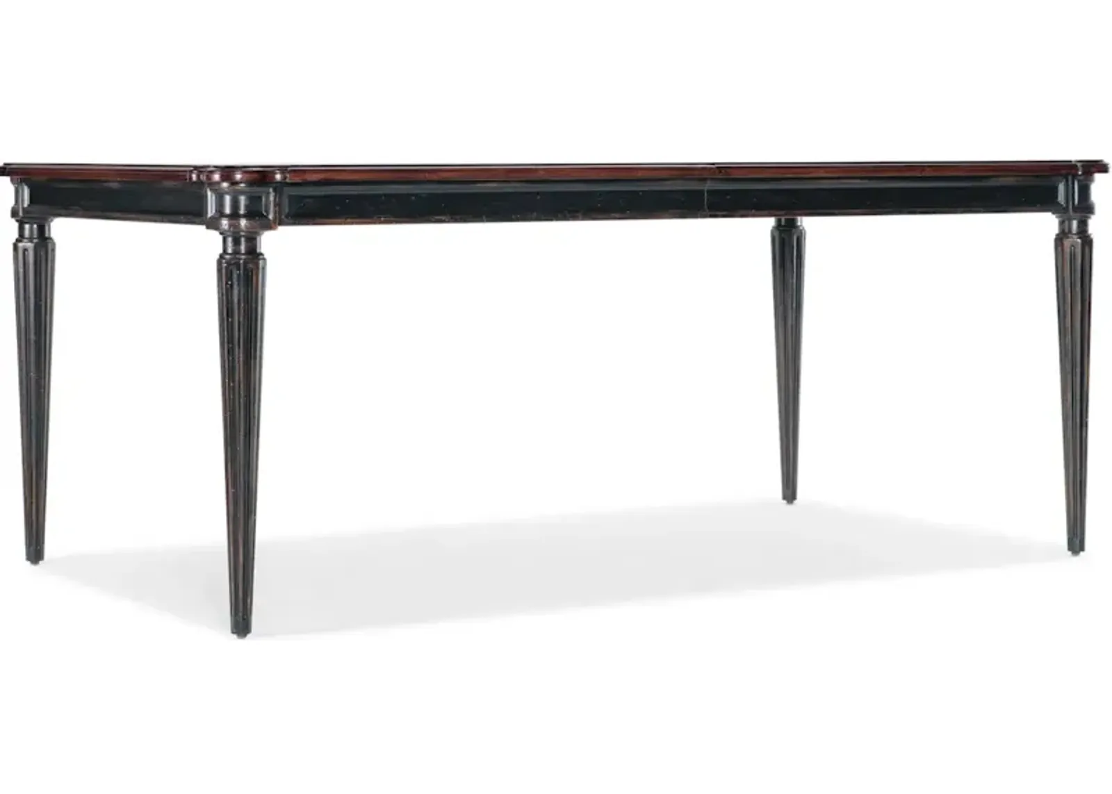 Charleston Rectangle Leg Dining Table w-2-22in leaves