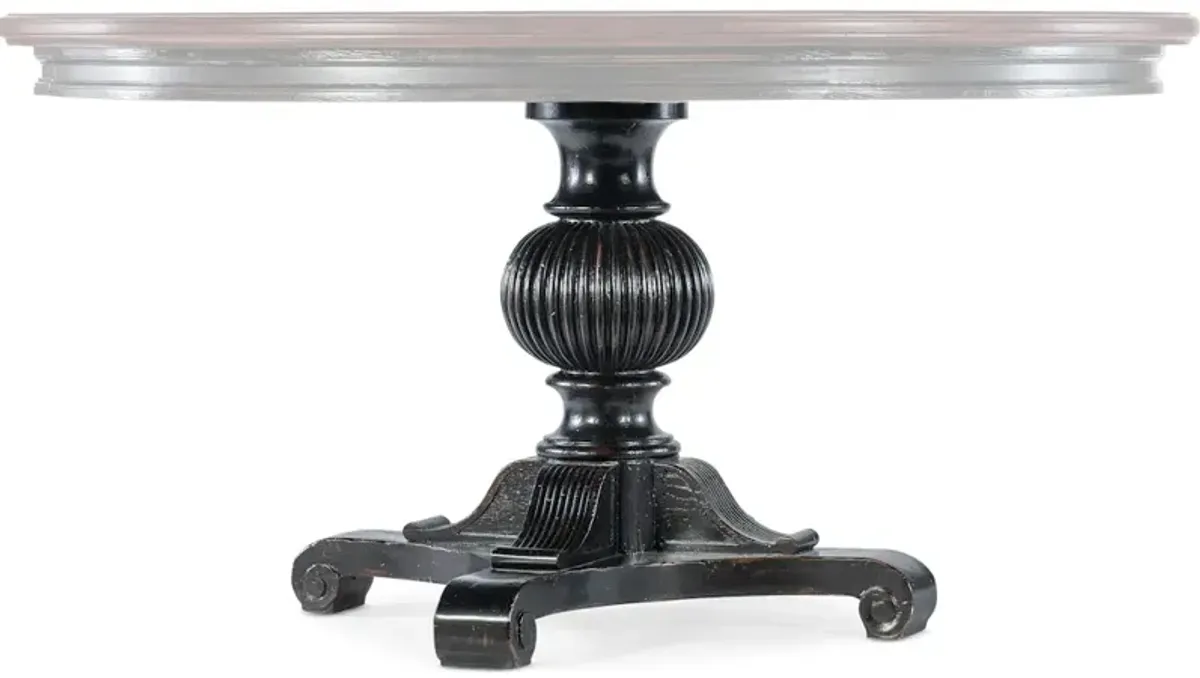 Charleston Round Pedestal Dining Table Base