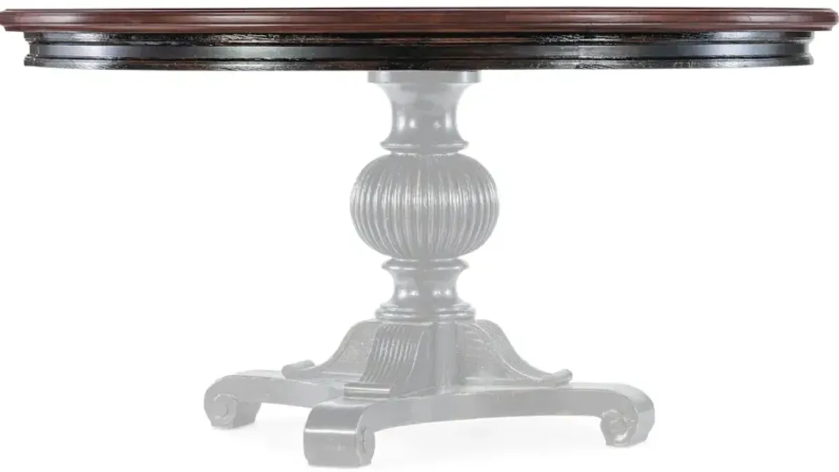 Charleston Round Pedestal Dining Table Top