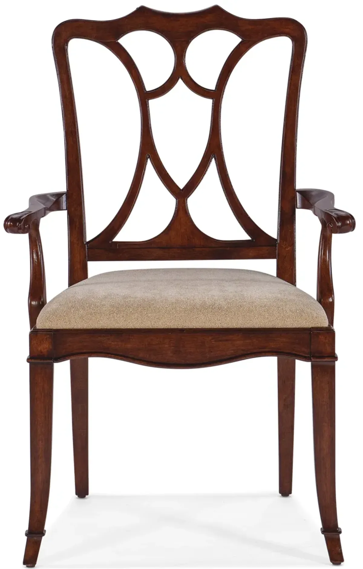 Charleston Upholstered Seat Arm Chair-2 per carton/price ea