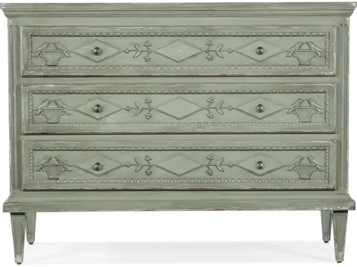 Charleston Three-Drawer Accent Chest