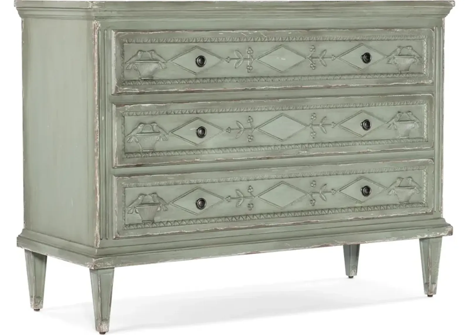 Charleston Three-Drawer Accent Chest