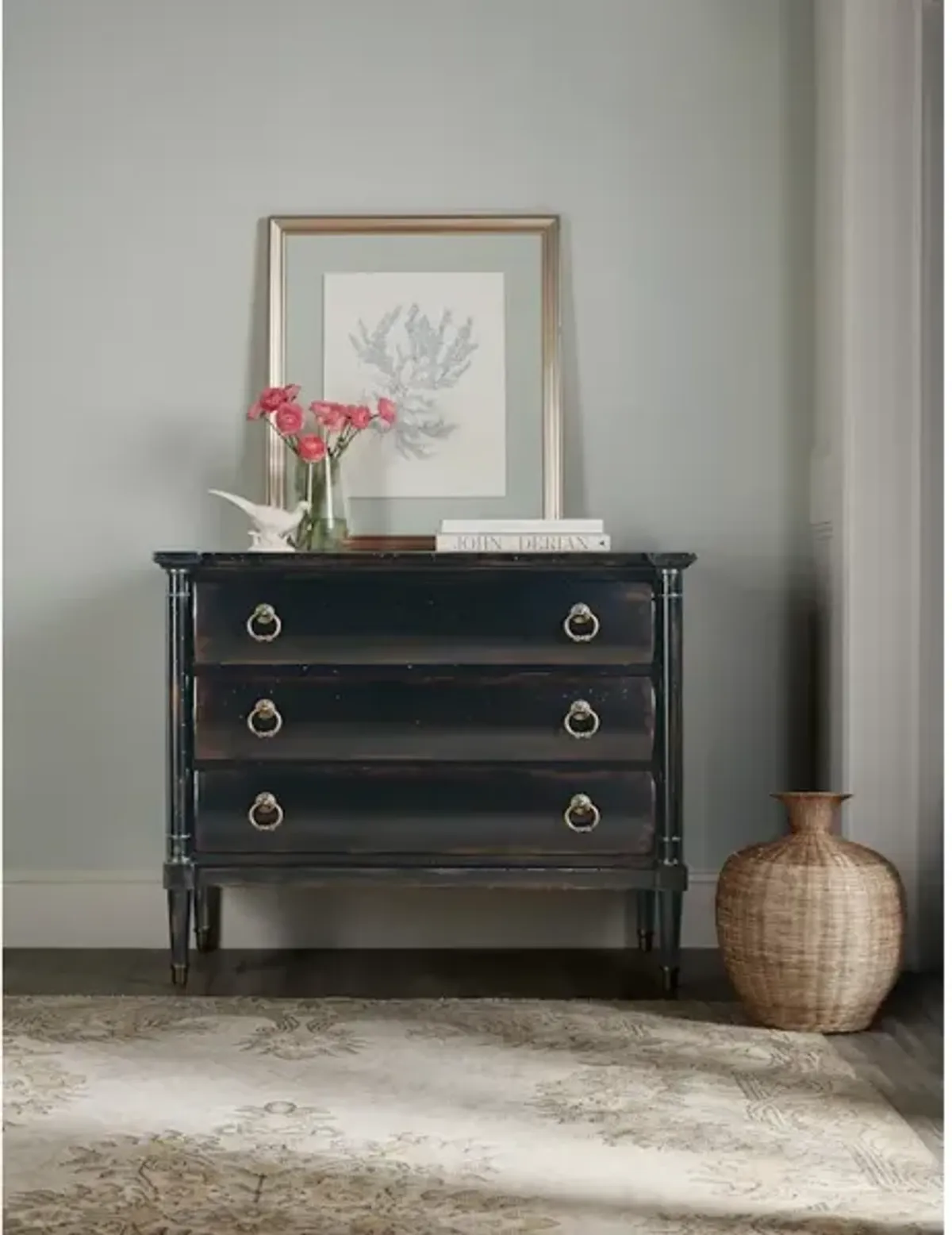 Charleston Three Drawer Chest - Armoire Base