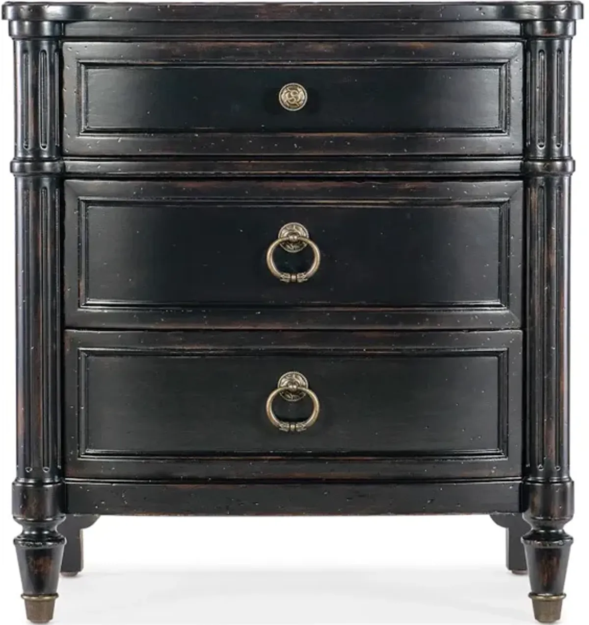 Charleston Three-Drawer Nightstand