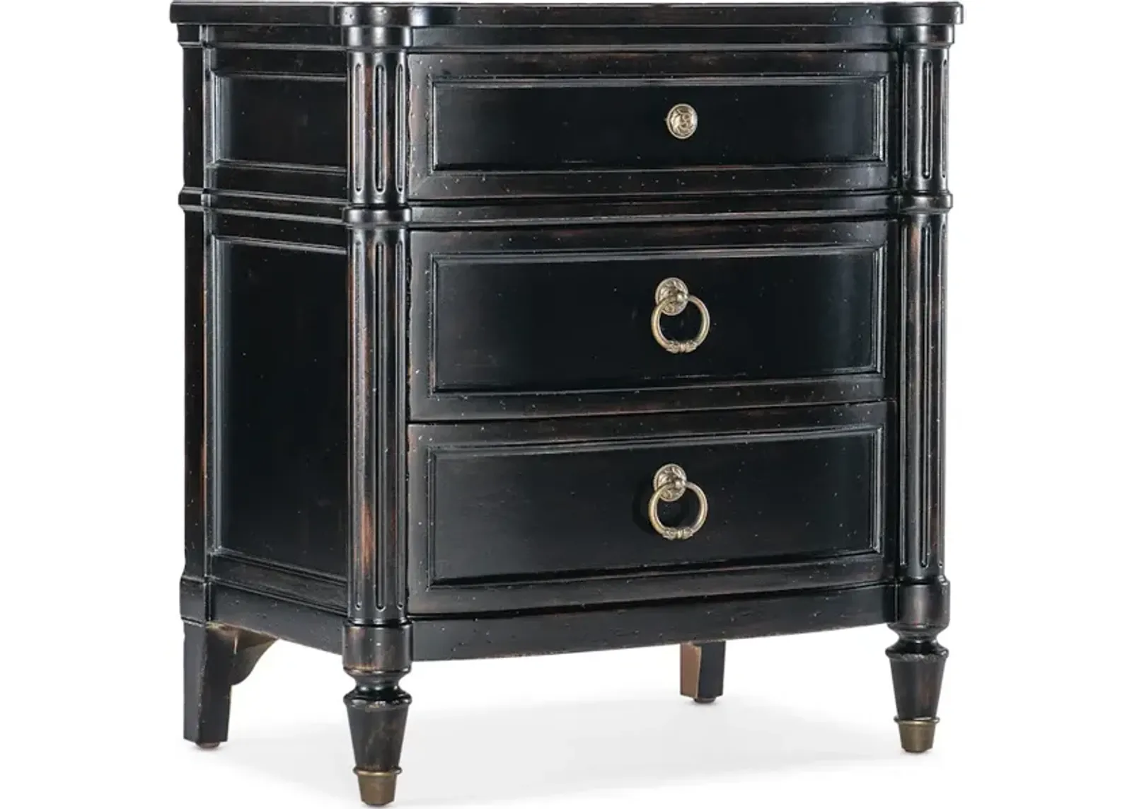 Charleston Three-Drawer Nightstand